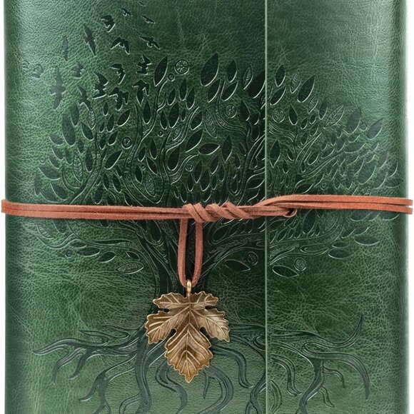 PU Leather Journal Notebook, Refillable Travel Vintage Writing Journals Diary - Picture 1 of 6